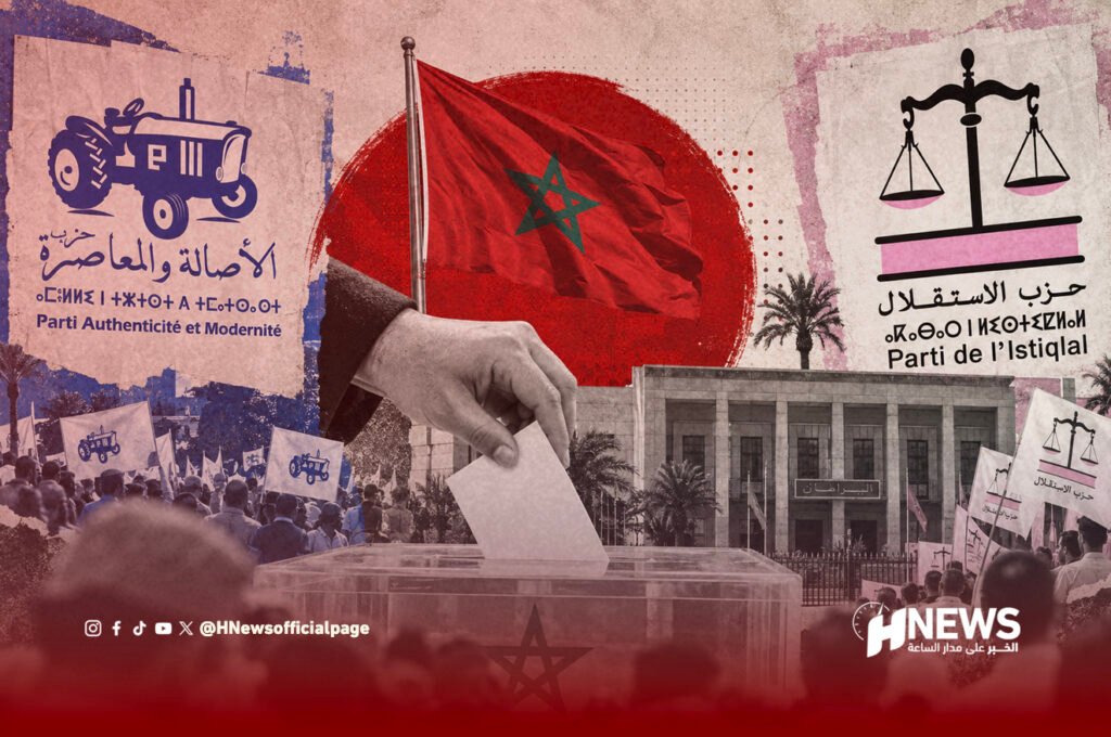 برلماني بعين الشق يثير الجدل بقيادة حملة انتخابية لحزبين
