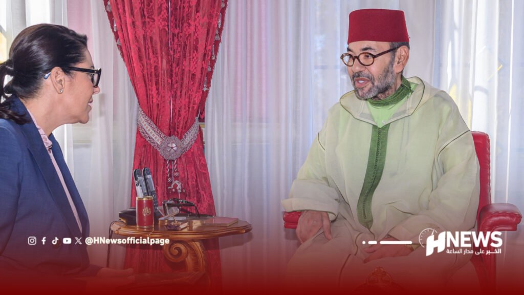 الملك محمد السادس يستقبل المنصوري ويطلع على مستجدات تشكيل الحكومة